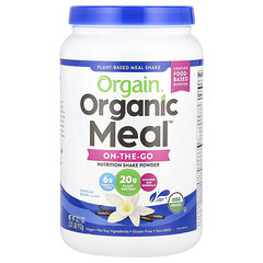 Organic Meal, універсальний поживний порошок, стручок ванілі, 2,01 фунта (912 г)