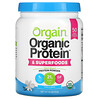 أورغين, Organic Protein + Superfoods Powder, Plant Based Protein Powder, Vanilla Bean, 1.12 lb (510 g)