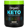 Оргаин, Keto, Кетогенный протеиновый порошок коллагена с маслом MCT, шоколад, 0,88 фунта (400 г)