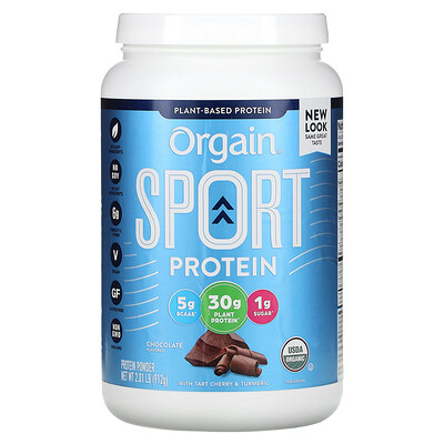 

Orgain, Sport Protein Powder, Chocolate, 2.01 lb (912 g)