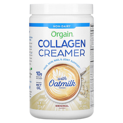 

Orgain Collagen Creamer with Oatmilk Powder Original 10 oz (283.5 g)