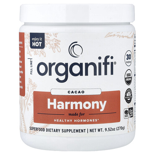 Organifi, Harmony, Kakao, 270 g (9,52 oz.)