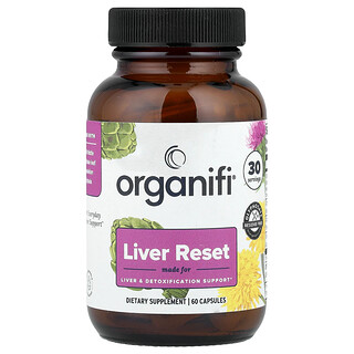 Organifi, Májreset, 60 kapszula