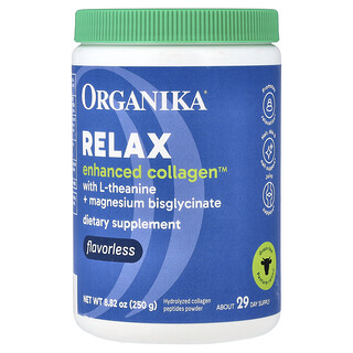 Organika, Enhanced Collagen™, Relax, Flavorless, 8.82 oz (250 g)