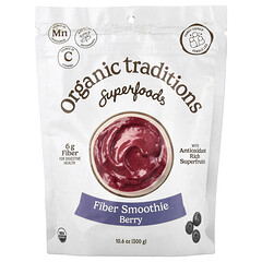 Superfoods, смузі з клітковиною, ягоди, 300 г (10,6 унції)