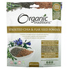 Organic Traditions‏, Sprouted Chia & Flax Seed Powder, 8 oz (227 g)