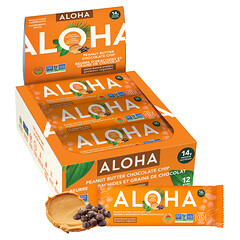 Organic Protein Bars, Peanut Butter Chocolate Chip, 12 Bars, 1.98 oz (56 g) Each