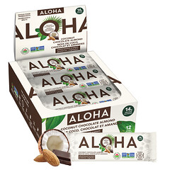 Organic Protein Bars, Coconut Chocolate Almond, 12 Bars, 1.98 oz (56 g) Each