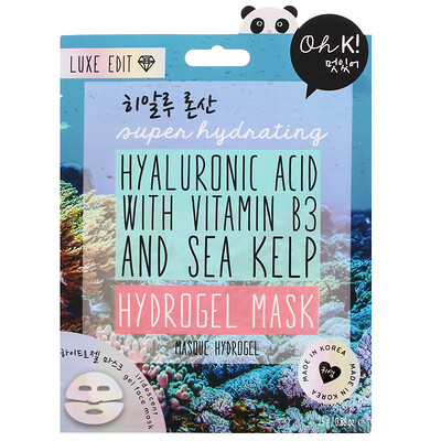 

Oh K! Super Hydrating, Hydrogel Mask, 1 Sheet, 0.88 oz (25 g)