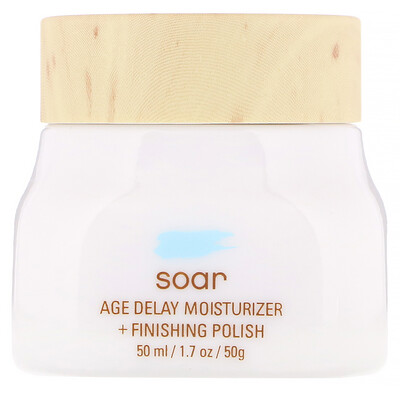 

O'o Hawaii Soar, Age Delay, Moisturizer + Finishing Polish, 1.7 oz (50 g)