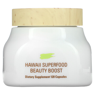 

O'o Hawaii Hawaii Superfood Beauty Boost, пищевая добавка, 120 капсул
