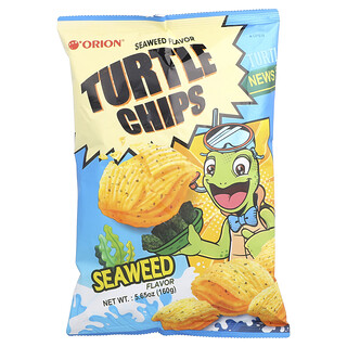 Orion, Bocadillos de tortuga, Algas marinas, 160 g (5,65 oz)