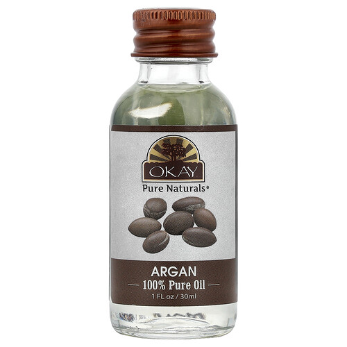 Okay Pure Naturals, 100% Pure Argan Oil, For Hair & Skin, 1 fl oz (30 ml)
