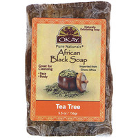 African Black Soap, Tea Tree, 5.5 oz (156 g) - изображение