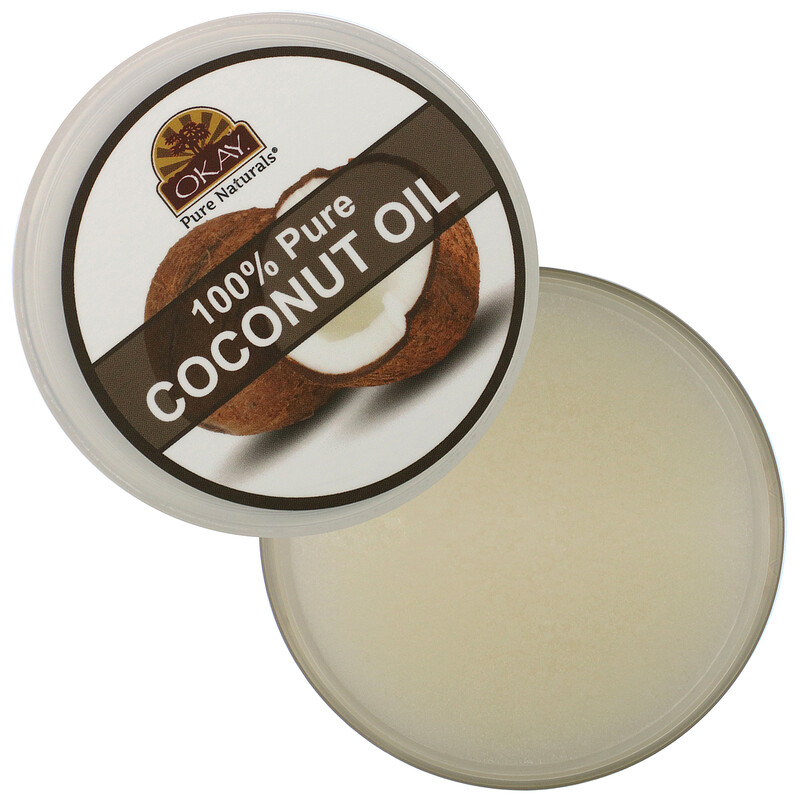 Okay Pure Naturals, 100 Pure Coconut Oil, Deep Moisturizing, 6 oz (177