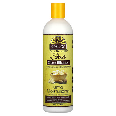 Product Image for Okay Pure Naturals, Ultra Moisturizing Shea Conditioner, 12 fl oz (355 ml)