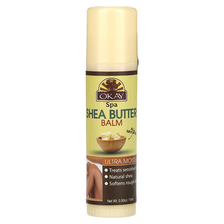 Okay Pure Naturals, Spa, Shea Butter Balm, 0.5 oz (15 ml)