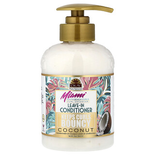 اوكاي بيور ناتورالز‏, Miami South Beach Curls ، بلسم معزز للشعر المجعد بجوز الهند ، 12 أونصة (354.8 مل)