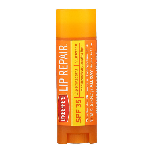 O'Keeffe's‏, Lip Repair, Soothing Aloeboost, SPF 35, 0.15 oz (4.2 g)