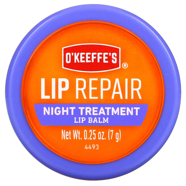 O'Keeffe's‏, Lip Repair, Night Treatment, Lip Balm, 0.25 oz (7 g)