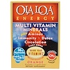 Мульти витамины и минералы для энергии с апельсиновым вкусом, 30 пакетов, (7.2 г) каждый