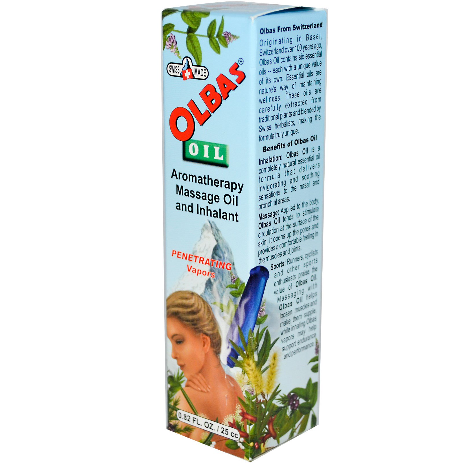 Olbas Therapeutic, Olbas Oil, 0.82 fl oz (25 cc) iHerb