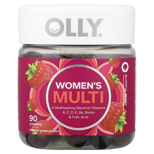 Olly Women's Multi, Blissful Berry , 90 Gummies