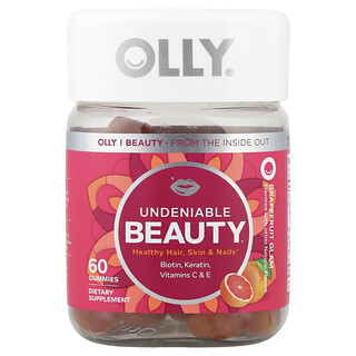 OLLY, Undeniable Beauty，葡萄柚味，60 粒軟糖