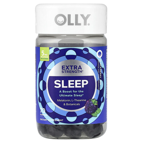 OLLY, Sleep, Blackberry Zen, 70 Gummies