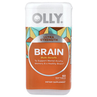 OLLY, Cerebro, 60 cápsulas blandas