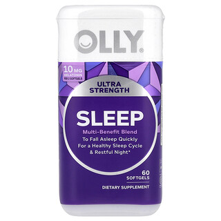 OLLY, Suplemento para favorecer el sueño, 60 cápsulas blandas
