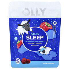 Жувальні цукерки Kids Sleep, роззберрі, 60 шт