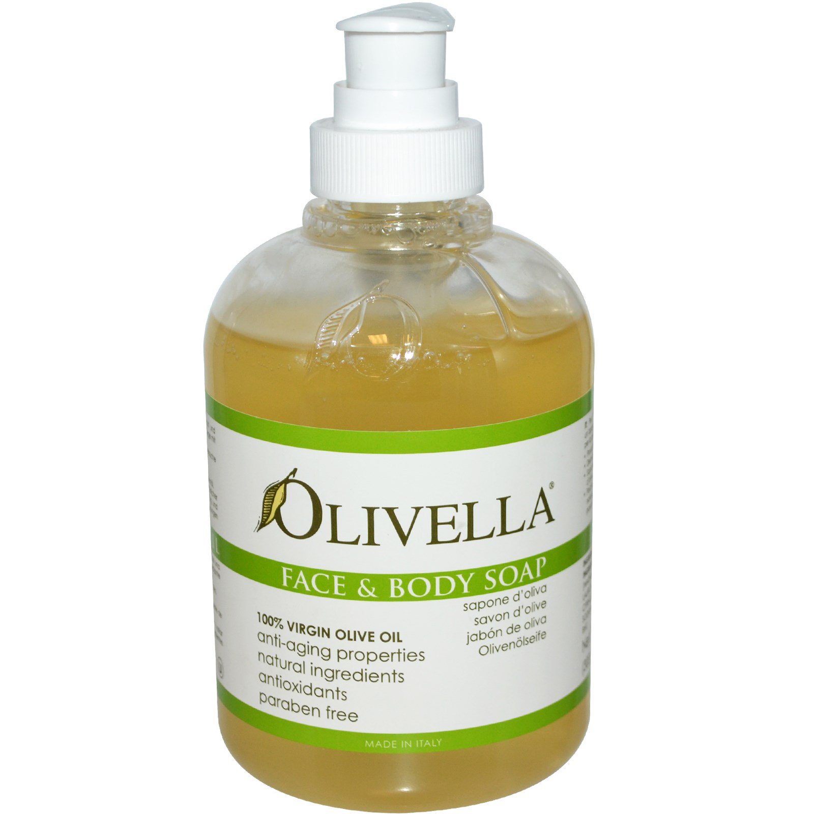 Olivella, Face and Body Soap, 10.14 fl oz (300 ml) iHerb