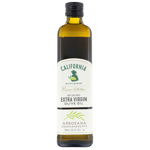 California Olive Ranch, Extra Virgin Olive Oil, Arbosana, 16.9 fl oz (500 ml)