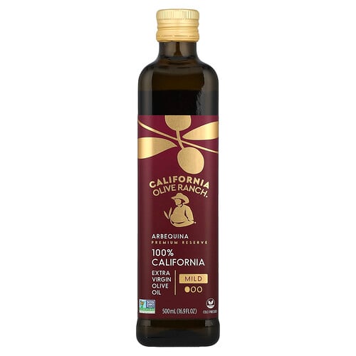 California Olive Ranch, 100% California, Extra Virgin Olive Oil, Arbequina, 16.9 fl oz (500 ml)