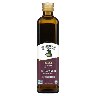 California Olive Ranch нерафинированное оливковое масло высшего качества, из оливок сорта арбекина, 100% сырья из Калифорнии, 500мл (16,9жидк.унции)