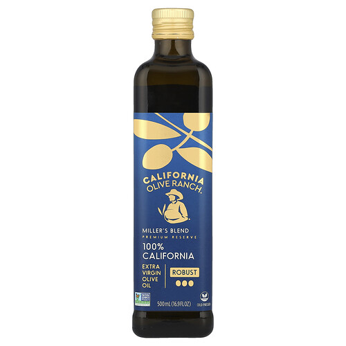 California Olive Ranch , 100 % Californienne, Huile D'olive Extra Vierge, Miller's Blend, 500 Ml