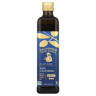 California Olive Ranch, 100% Califórnia, Óleo de Oliva Extra Virgem, Mistura de Miller, 500 ml (16,9 fl oz)