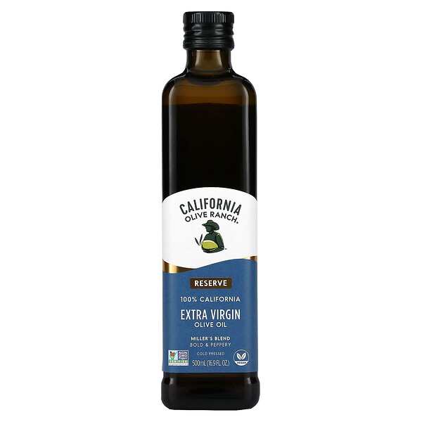 100% California, Extra Virgin Olive Oil, Miller's Blend, 16.9 fl oz (500 ml)