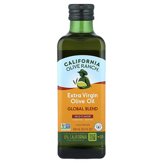 California Olive Ranch, Extra Virgin Olive Oil, Global Blend, Mild, 16.9 fl oz (500 ml)