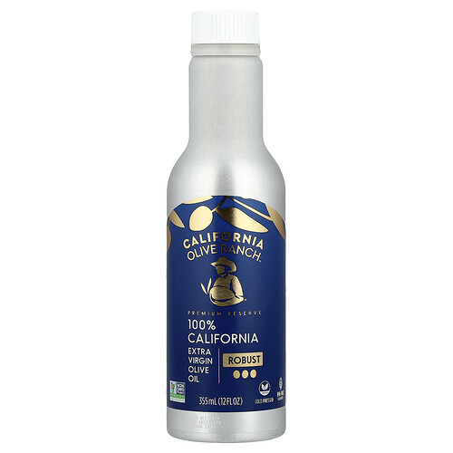 California Olive Ranch, Premium Reserve Extra Virgin Olive Oil, 100% California, Robust, 12 fl oz (355 ml)