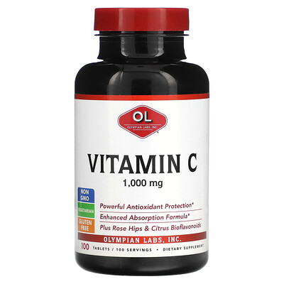 

Olympian Labs Vitamin C 1 000 mg 100 Tablet