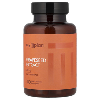 Olympian Labs, Extracto de semilla de uva, 200 mg, 100 cápsulas