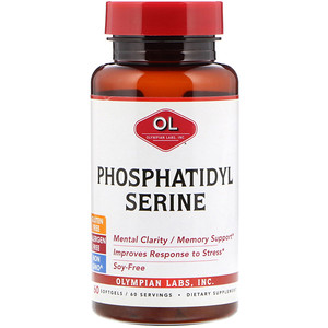 Отзывы о Олимпиан Лэбс, Phosphatidylserine, 60 Softgels