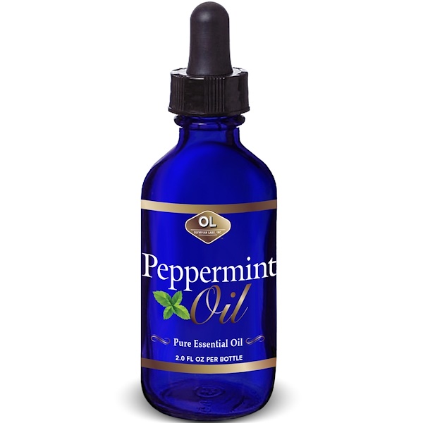 Olympian Labs Inc., Peppermint Oil, 2.0 fl oz  (Discontinued Item) 