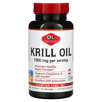 

Olympian Labs Krill Oil 500 mg 60 Softgels