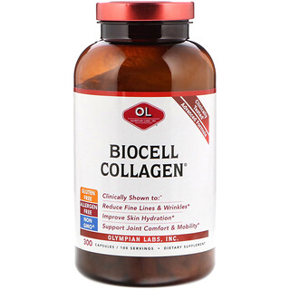Olympian Labs, Collagènes Biocell, 300 gélules