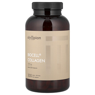 Olympian Labs, коллаген BioCell Collagen®, 300 капсул