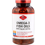 Отзывы о Olympian Labs Inc., Омега-3 рыбий жир 2000 мг, 240 мягких капсул