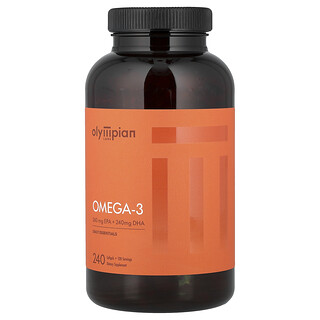 Olympian Labs, Omega-3, 240 Softgels (1,000 mg per Softgel)